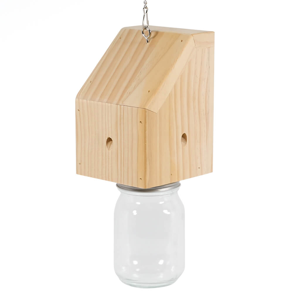 Nature Pentroof Style Carpenter Bee Traps