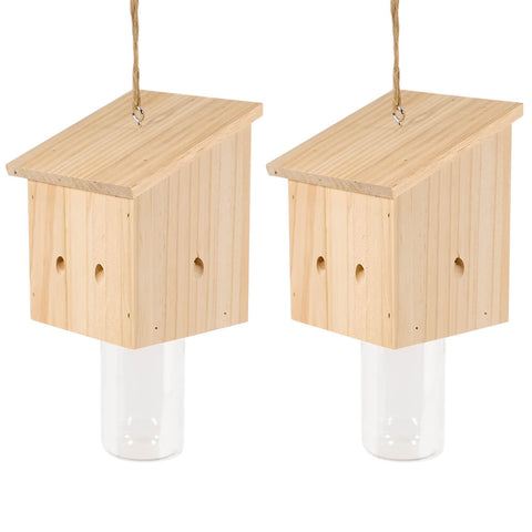 Nature Pentroof Style Carpenter Bee Traps