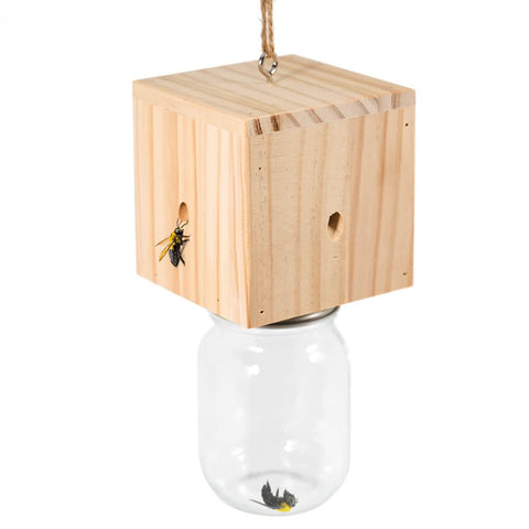 Nature Cube Style Carpenter Bee Traps