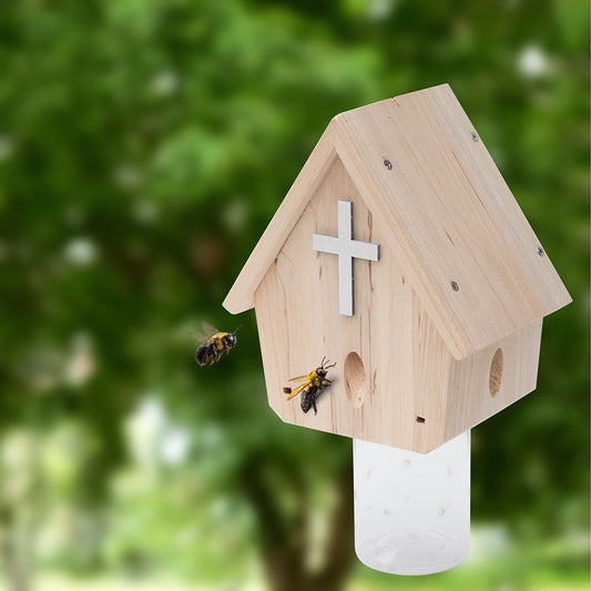Nature Church Style Carpenter Bee Traps