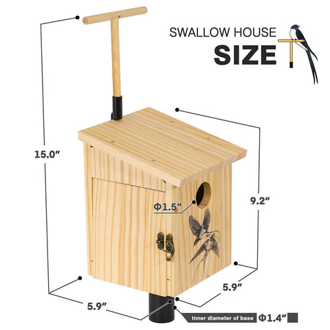 Fly Elimination Swallow Bird House