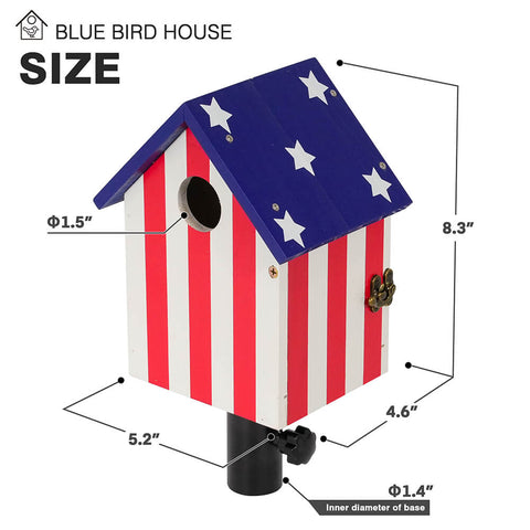 Flag Bird Hosue