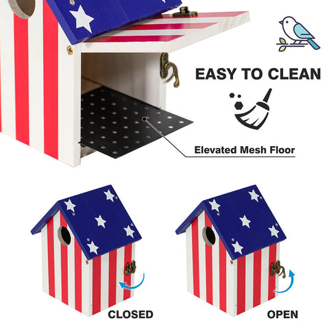 Flag Bird Hosue