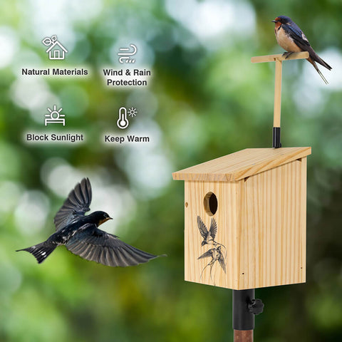 Fly Elimination Swallow Bird House