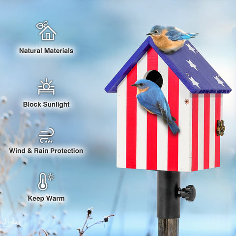Flag Bird Hosue