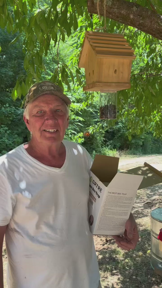 Nature Chalet Style Carpenter Bee Traps