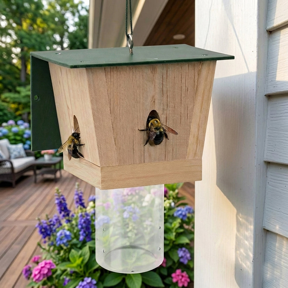 Best Bee Trap Wood Carpenter Bee Trap