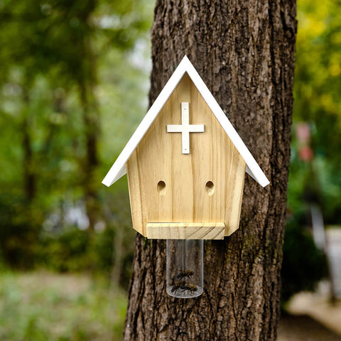 Nature Church Style Carpenter Bee Traps